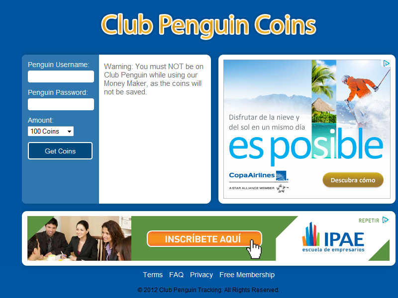 easy money maker club penguin no download no ban